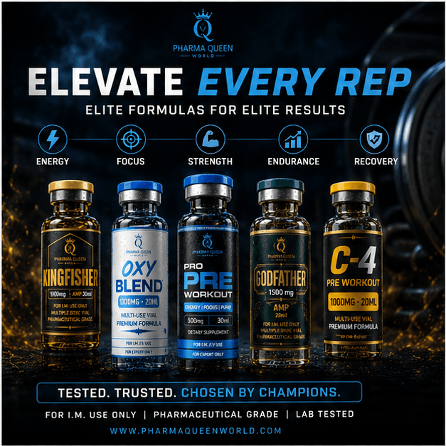 Pharma Queen World product lineup