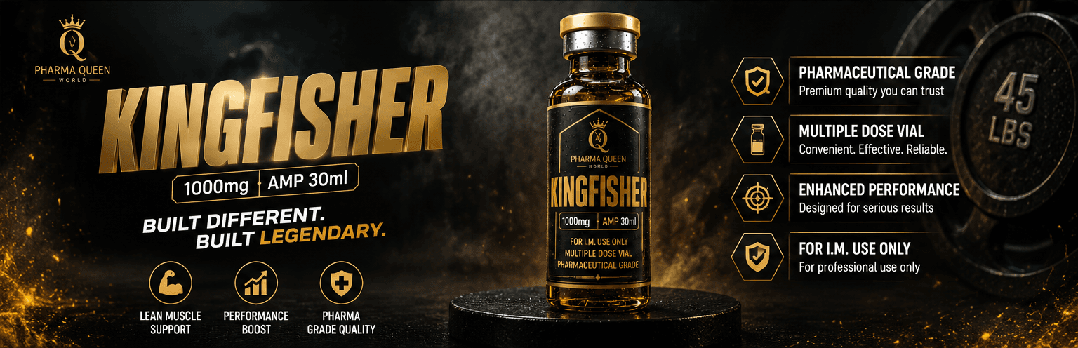Kingfisher 1000mg AMP 30ml pharmaceutical grade product banner